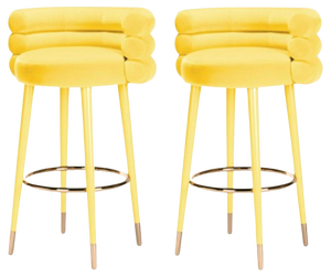Set of Marshmallow Bar Stools by Royal Stranger