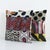 Mid-Century Modern Silk Ikat Velvet Pillow Cover 19'' X 20'' - Set of Two For Sale - Image 3 of 4