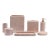 An elegant addition to any bathroom, our Rossa bath accessories are made from a dusty rose colored marble. Each piece is...