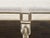 Italian Midcentury Painted Bench with Silver Foliage Carved Legs and Upholstery For Sale - Image 10 of 11
