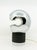 Space Age Italian Chrome Plated and Black Metal Table Lamp, 1960s For Sale - Image 4 of 11