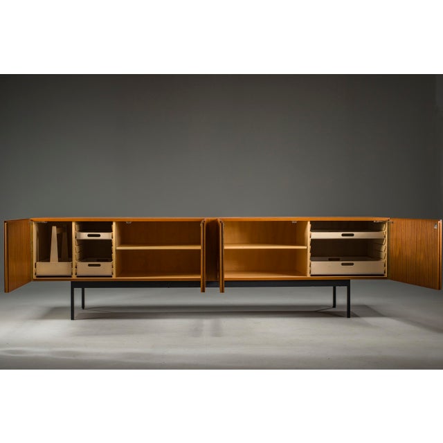 Brown Vintage Teak Model B40 Sideboard by Dieter Waeckerlin for Behr, 1960s For Sale - Image 8 of 18