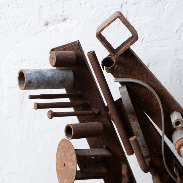 Brown Giovanni 'John’ Bucci Metal Art Sculpture, 1960s For Sale - Image 8 of 12