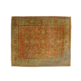 1980s Oushak Rug - 8'3" X 9'8" For Sale