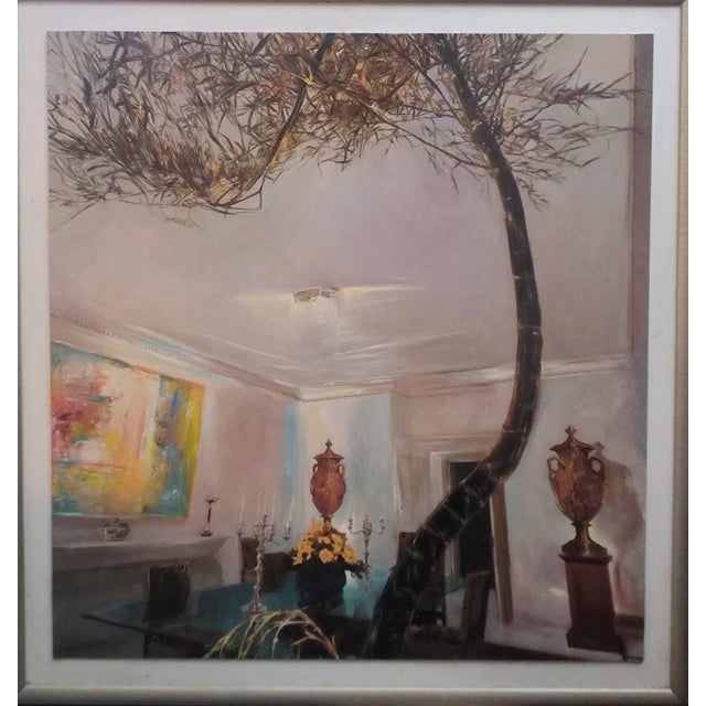 Roberto Donatelli, Interno, Acrylic Painting, 2001 For Sale - Image 3 of 8