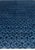 Modern Contemporary Navy Blue Handcrafted Pashmina Euro Rug by Doris Leslie Blau For Sale - Image 3 of 8