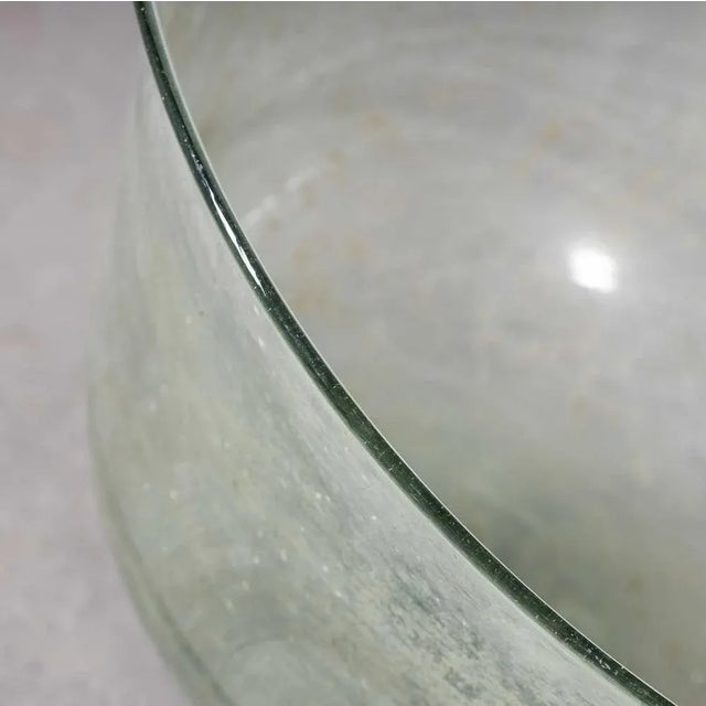 19th Century French Mouth Blown Glass Cloche For Sale - Image 6 of 7