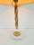 Empire Marble Crystal Brass Stem Table Lamp, 1920, in Flawless conditions. Designed 1920 to 1949 European Plug (up to...