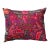 Kuna Mola Hand Sewn Textile Folk Art Embroidered Colorful Throw Pillow 18" For Sale