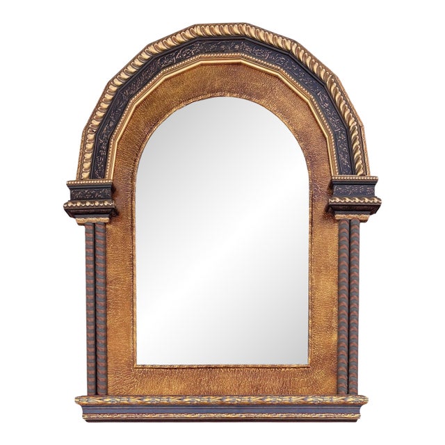 Late 20th Century Wall Mirror Neoclassical Style For Sale