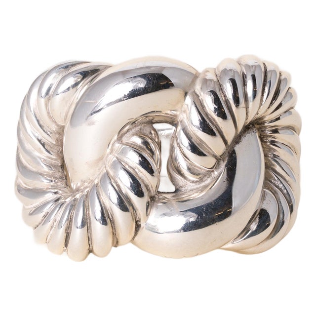 Late 20th Century David Yurman Cordelia Ring in Sterling Silver, Size 6.75 For Sale