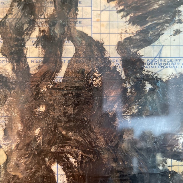 Purvis Young Purvis Young, Coming to America, Framed, Like a Slave, Coa, Unsigned For Sale - Image 4 of 5