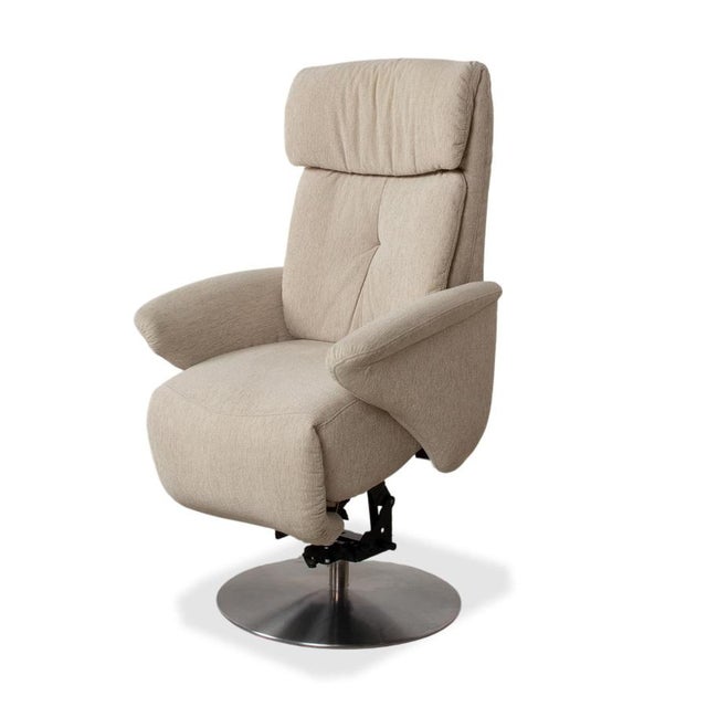Cream Lounge Chair from Himolla For Sale - Image 6 of 18
