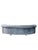 Sky Blue Rebecca Mirrored Tufted Sofa For Sale - Image 8 of 11