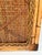 Tan Vintage British Colonial Coastal Bamboo, Rattan, and Leather Bulletin Board For Sale - Image 8 of 12