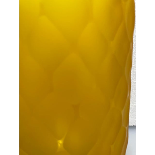 Yellow Ground Vase by D’Este & Zane For Sale - Image 11 of 12