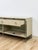 Modern American Drew Corsica Painted Gray Console Credenza Glass Doors Coastal For Sale - Image 11 of 18