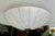 Directoire-style flush mount ceiling fixture, expertly crafted from a single solid piece of natural white alabaster stone....