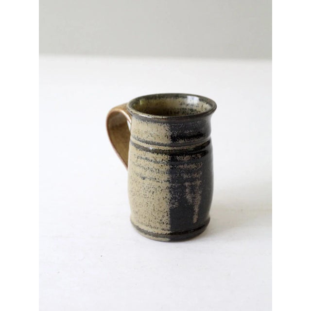 Vintage Studio Pottery Mug For Sale - Image 11 of 11