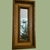This vintage rustic wood wall mirror was crafted in the late 1970s to early 1980s by Triangle Industries of Los Angeles,...