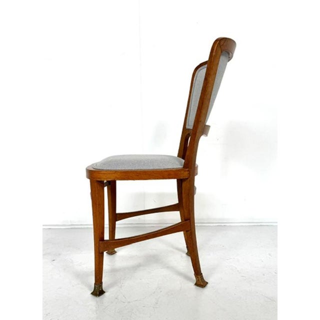 Art Nouveau Chairs by Robert Fix, Set of 6 For Sale - Image 4 of 7