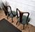 Wood Mid-Century Modern Italian Upholstered Walnut Dining Chairs, 1950s, Set of 6 For Sale - Image 7 of 11
