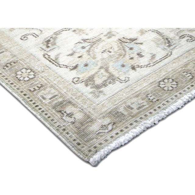 Transitional 1940s Persian Tabriz Rug For Sale - Image 3 of 6