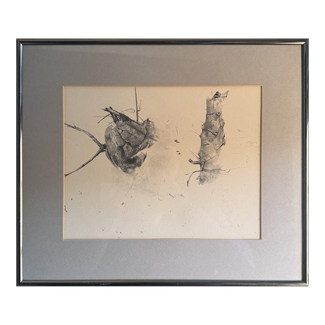 1950s Andrew Wyeth Storing Up Framed Reprint For Sale