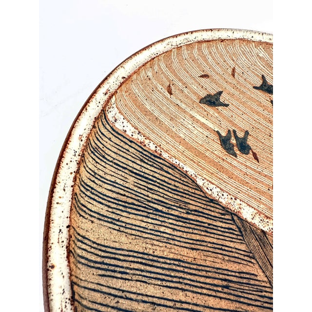 1970s Large Danish Stoneware Dish from Kähler, 1960s For Sale - Image 5 of 14