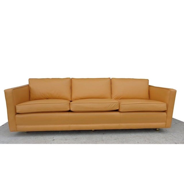 Modern Dunbar Style Sofa Well made, low profile sofa from an established furniture maker in the Midwest. Recently restored...