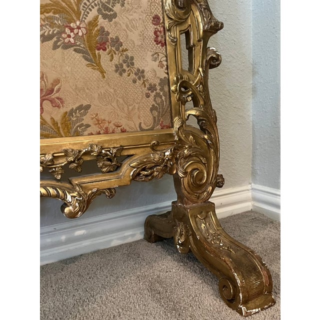 French French Fireplace Screen Louis XV or Louis XVI For Sale - Image 3 of 12