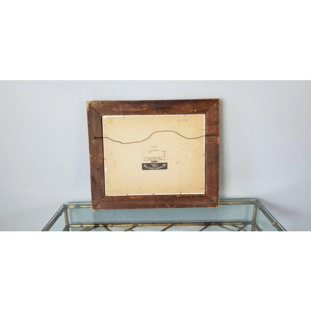 1970s Vintage Artist Study Nude Male Portrait Oil Painting For Sale - Image 10 of 11