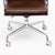 French Period Mid-Century Modern Desk Chair, Leather and Chrome, Circa 1980 For Sale In Austin - Image 6 of 9