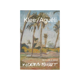 Paul Klee/ Ivan Aguéli, African Landscape, 2016 Exhibition Poster For Sale
