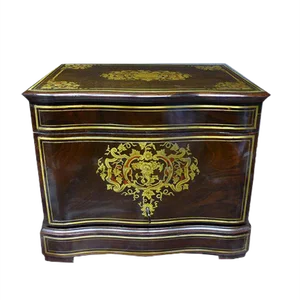 Antique Napoleon III Marquetry Cellar Liquor Set