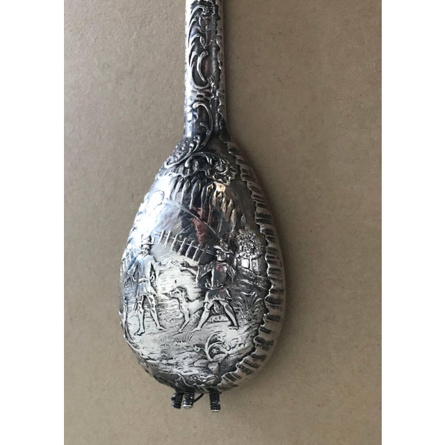 Silver Miniature Dutch Baroque Style Silver Mandolin Flask For Sale - Image 8 of 12