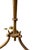 Metal Vintage Floor Lamp in Wrought Iron and Gilt from Maison Ramsay, 1940 For Sale - Image 7 of 8