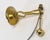 Scottish Royal Navy Brass Gimbal Table Lamps by William McGeoch & Co, 1930s, Set of 2 For Sale - Image 3 of 7