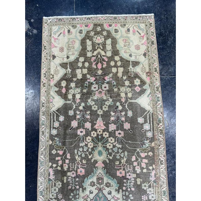 Early 21st Century Turkish Vintage Rug 2'9" x 8'10" For Sale - Image 5 of 7
