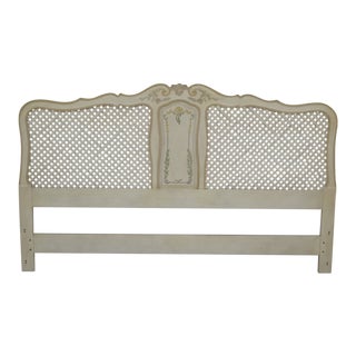 1980s John Widdicomb King Size Venetian Style Headboard For Sale