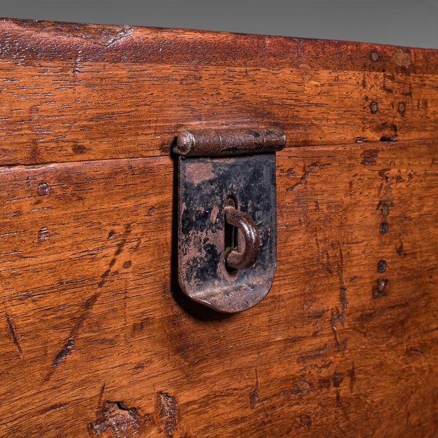 Antique Maritime Decanter Box, English, Walnut, Rum, Whiskey Storage, Georgian For Sale - Image 9 of 10