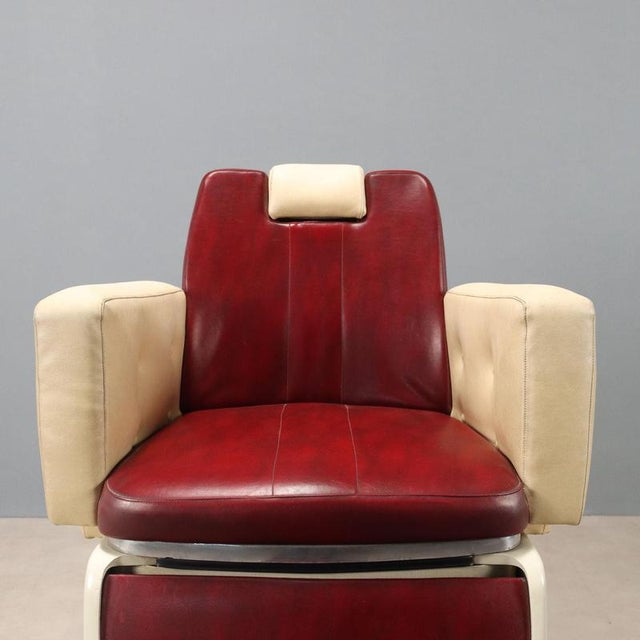 Vintage Barber Chair, 1960s For Sale - Image 5 of 16