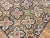 Textile 1890s Multicolored Geometric Antique American Hooked Rug 4'6" X 5'6" Handknotted Wool Carpet For Sale - Image 7 of 7