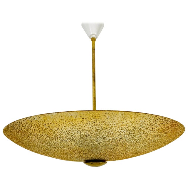 1960s Mid-Century Acrylic Glass Pendant Lamp Attributed to Boris Lacroix For Sale - Image 11 of 11