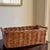 A beautiful vintage European-style wicker storage / kindling basket. This is a nice roomy basket that is also compact in...