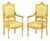 Pair of Louis XVI Style Giltwood Fauteuils For Sale