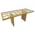 Mid-Century Modern Dining Table in Wood with Glass Top, Italy, 1970s For Sale - Image 9 of 9