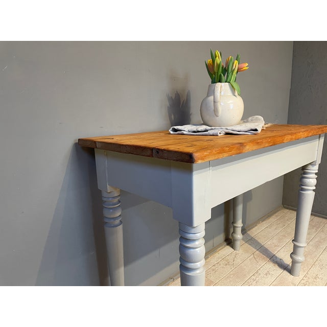 Antique Wood Table, 1890s For Sale - Image 3 of 12