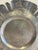 Vintage Hand-Chased Hammered Aluminum Rose Tray For Sale - Image 4 of 9