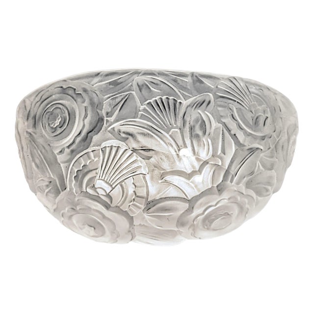 French Art Deco Wall Sconce by Genet Et Michon For Sale